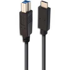 Câble USB-C / USB-B 3.0, USB 3.0, mâle / mâle, noir, 2m