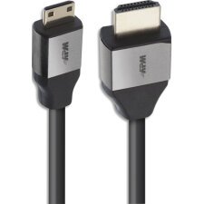 Câble HDMI / HDMI mini, 1080p, mâle / mâle, noir, 1.8m
