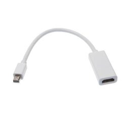 Adaptateur HDMI / Displayport mini, femelle / mâle, blanc