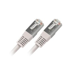 Câble RJ45, catégorie 6, F/UTP, droit, blanc, 15m