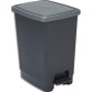 Poubelle à Pédale 30L argeur 37,5 x hauteur 45 x profondeur 29,5 cm