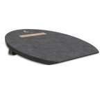 Repose-pieds 'MHFEETPET', en PET 100% recyclé, gris