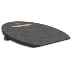 Repose-pieds 'MHFEETPET', en PET 100% recyclé, gris