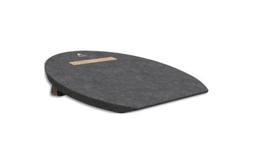 Repose-pieds 'MHFEETPET', en PET 100% recyclé, gris