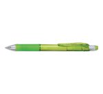 Porte-mines pentel energize canon fixe mine 0,7mm grip    caoutchouc gomme avec capuchoncorps coloris vert translucide