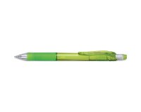 Porte-mines pentel energize canon fixe mine 0,7mm grip    caoutchouc gomme avec capuchoncorps coloris vert translucide