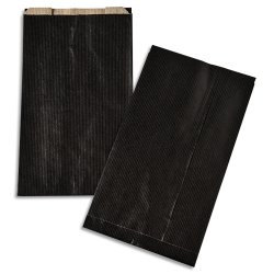 Boîte de 250 Sachets Soufflet 160X270 Noir