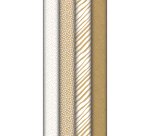 Kraft brut 70g, Blanc & or 5x0,70m, 20rl - Assortiment