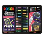 Mallette posca marqueur les insolites 20 unites coloris   assortis