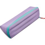 Trousse ouverture xxL, réversible et personnalisable. Polyester. Pastel Purple pailletée