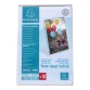 Lot de 10 porte-étiquettes A7 vertical - Cristal