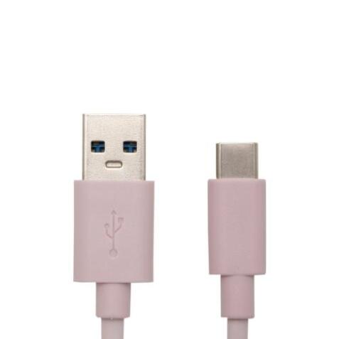 Câble USB Type-C rose 1m 600403