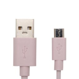 Câble micro usb rose 1m 600406