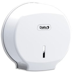 Distributeur en abs blanc pour Papier toilette Maxi Jumbo