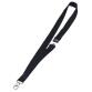 Tour de cou en tissu L44 cm x l.20 mm. Attache mousqueton. Sécurité anti étranglement