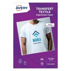 Papier transfert Textile, A4, blanc