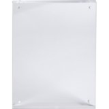 Lot de 3 porte-visuels avec fermeture magnétique A7 - Cristal