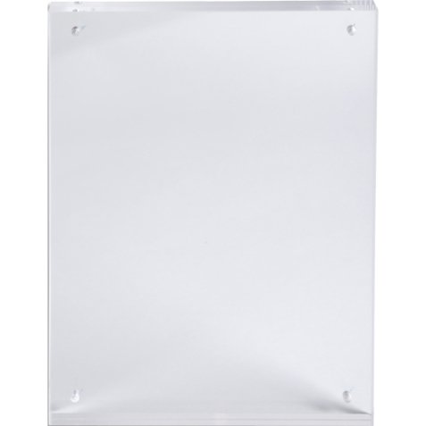 Lot de 3 porte-visuels avec fermeture magnétique A7 - Cristal