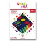 PAPIER BLANC, Bloc de 30 feuilles 160g/m² au format 21x29,7cm - Blanc