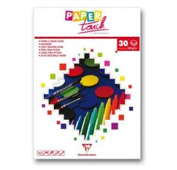 PAPIER BLANC, Bloc de 30 feuilles 160g/m² au format 21x29,7cm - Blanc