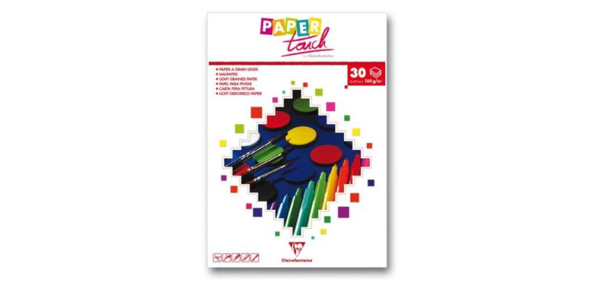 PAPIER BLANC, Bloc de 30 feuilles 160g/m² au format 21x29,7cm - Blanc