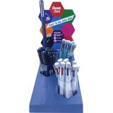Présentoir de 36 Stylos bille iZee 4 couleurs BXC470. Coloris assortis