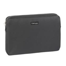 Housse PC 15P GOMME NOIRE CASAWORK. Intérieur en néoprene noir. 38,5x26x4,5 cm. Coloris : Noir