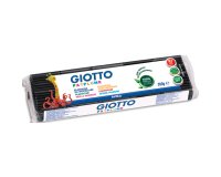 Patplume giotto matiere vegetale souple ne seche pas  pain predecoupe 350g coloris  noir