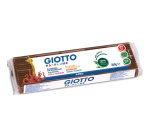 Patplume giotto matiere vegetale souple ne seche pas  pain predecoupe 350g coloris  marron