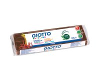 Patplume giotto matiere vegetale souple ne seche pas  pain predecoupe 350g coloris  marron