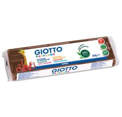 Patplume giotto matiere vegetale souple ne seche pas  pain predecoupe 350g coloris  marron