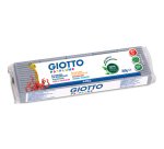 Patplume giotto matiere vegetale souple ne seche pas  pain predecoupe 350g coloris  argent