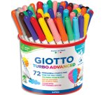 Feutre coloriage giotto turbo advanced pot de 72