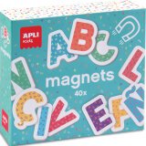 Jeu de magnets 'ABC lettres', 40 magnets