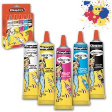 Lot de 5 tubes de gouache 30 ml, couleurs assorties, offre made in France