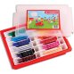 Schoolpack de 144 feutres de coloriage Trio A-Z, 12 coloris assortis, boîte en carton