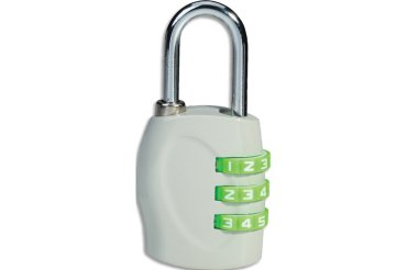 Cadenas de couleur à combinaison 3 chiffres coloris vert