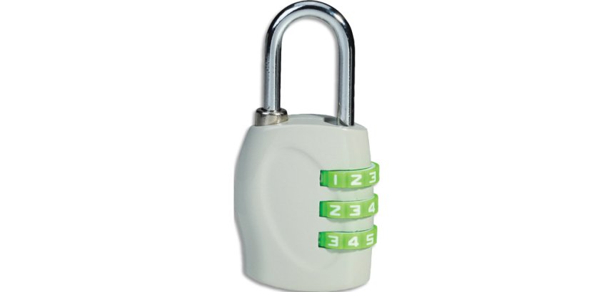 Cadenas carpentras de couleur a combinaison coloris vert    62x30x15 mm