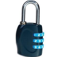 Cadenas carpentras de couleur a combinaison coloris bleu    62x30x15 mm