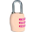 Cadenas carpentras de couleur a combinaison coloris rose    62x30x15 mm