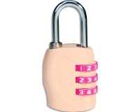 Cadenas carpentras de couleur a combinaison coloris rose    62x30x15 mm