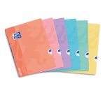 Cahier hamelin openflex pastel agrafe 240x320 96      pages optik paper seyes