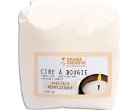Cire vegetale a bougies graine creative 1kg