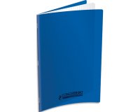 Cahier conquerant poplypropylene  indechirable  et lavable papier velin extra 24x32 cm 60 pages seyes