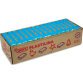 Plastilina, boîte de 15 x 350 grammes de pâte à modeler végétale couleur bleu