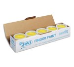 Bouteille de 500 ml de gouache au doigt couleur jaune