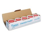 Bouteille de 500 ml de gouache au doigt couleur rouge