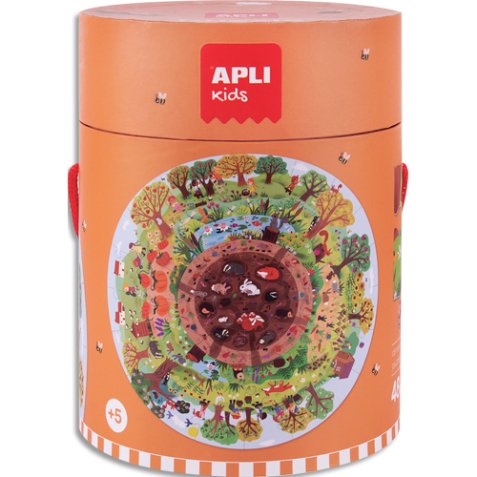 Puzzle circulaire 'Les monuments', 48 pièces