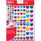 Gommettes 'Coeur', en sachet