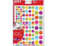 Gommette apli agipa funny peps pochette 20 feuilles 2080 unités